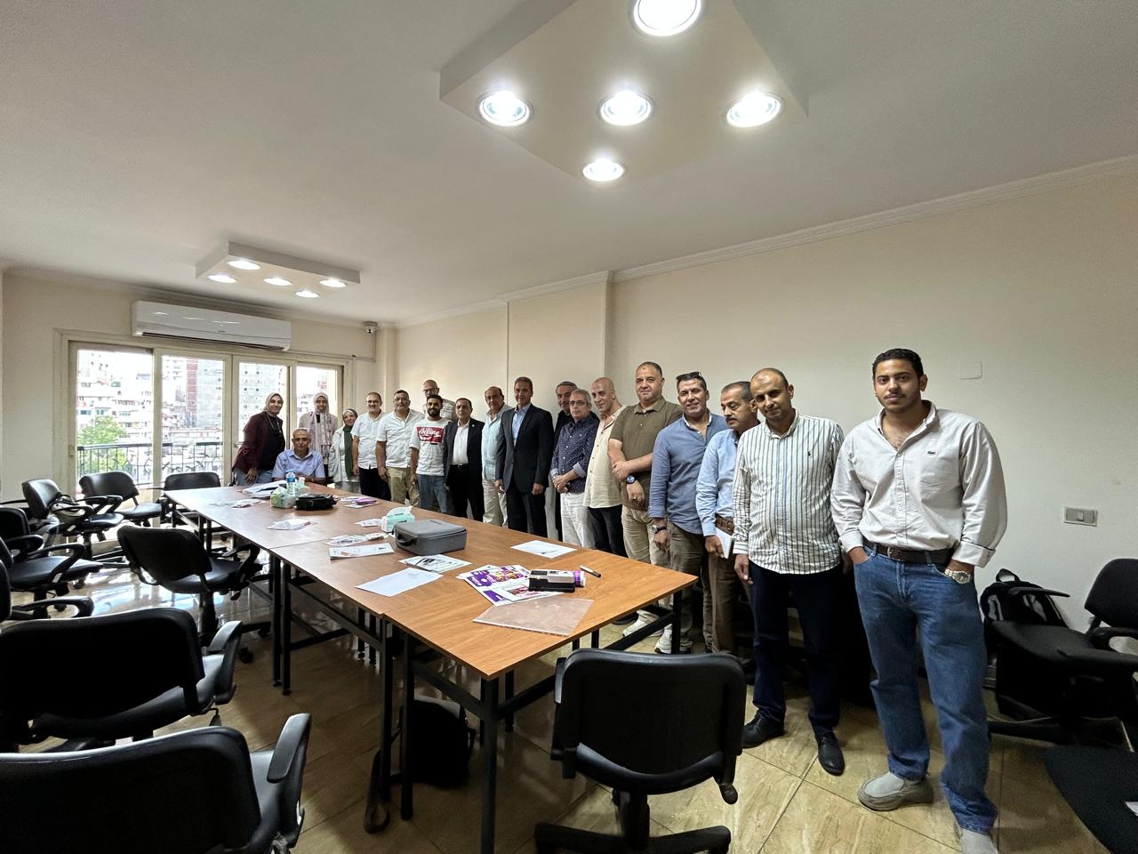 The Chamber of Printing and Packaging Industries organizes practical training on the use of the Spectrophotometer device to monitor printing quality - Alexandria